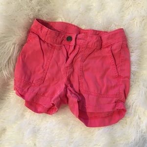 Pink shorts (size 10/12)